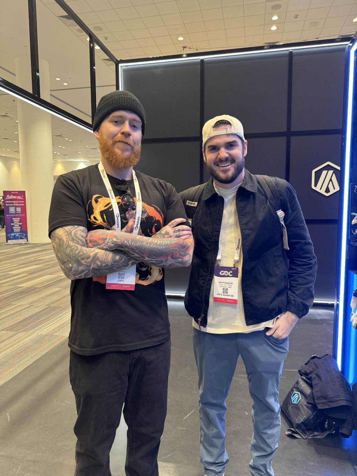 Booth duty · GDC